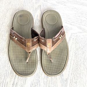 Brown Margaritaville Flip-Flops - Men - 45/12